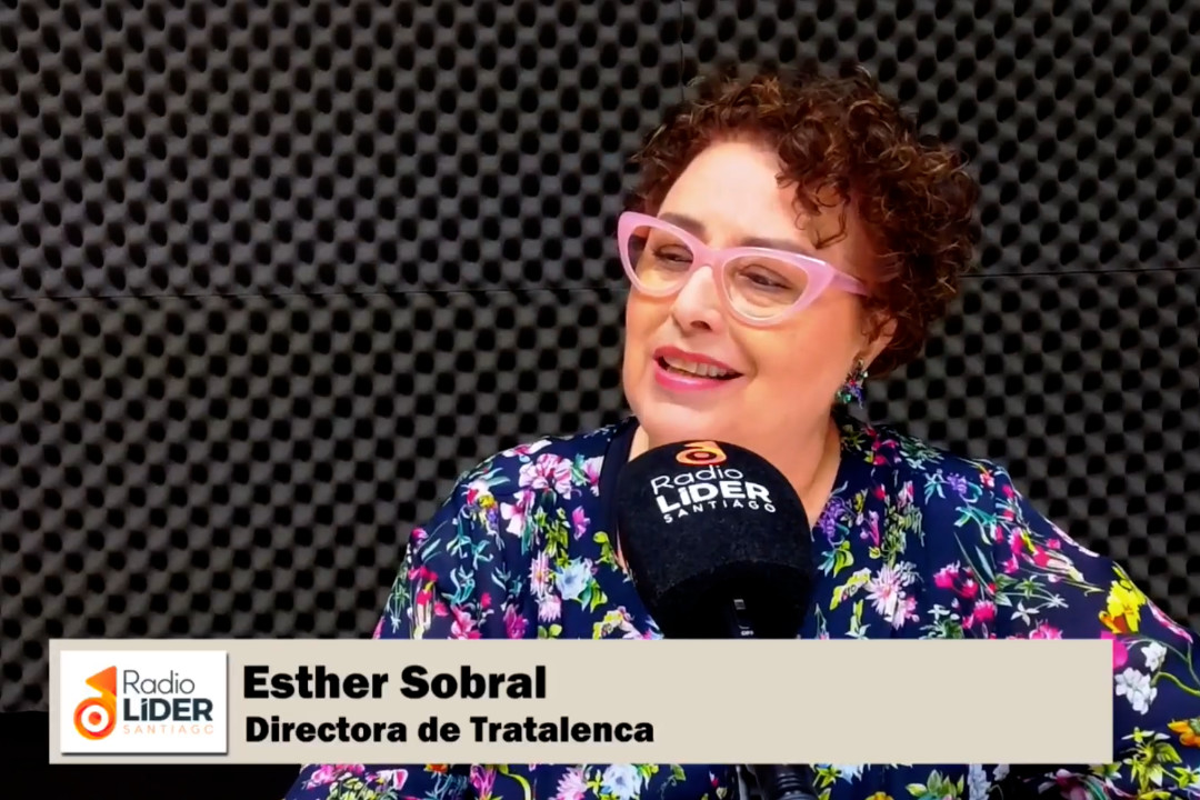 Entrevista a Esther Sobral en Radio Líder Santiago